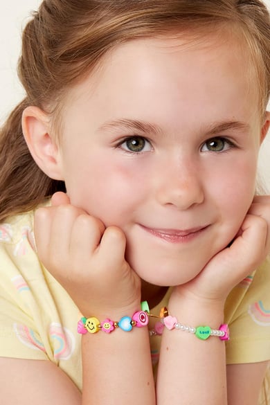 Bracelet fruits heureux collection mère-fille - Enfants Multicouleur polymer clay h5 Image2